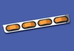 S T A I N L E S S S T E E L A C C E S S O R I E S 6 UNIVERSAL OVAL LIGHT/LIGHT BARS Designed to hand by the 2 lip, bolted