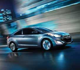 8L Nu engine, the Elantra Coupe adds an assertive front grille, twin tipped dual exhaust, and