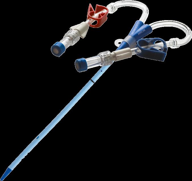Arrow Acute Haemodialysis and Large-bore Catheters 19 Arrow Acute Haemodialysis and Large-bore Catheters with and without ARROWg + ard Antimicrobial Technology Optional You-Bend Extension Lines
