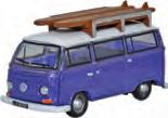 Camper NVW015 Metallic Purple/White VW Bay Window Bus