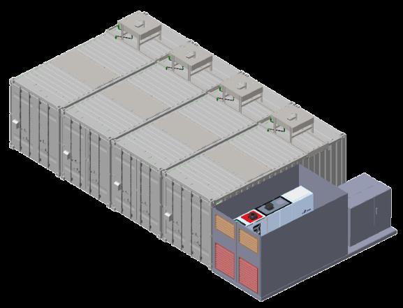 Highly Integrated Containerized System Design Modular, efficient production Built-in secondary containment Full factory