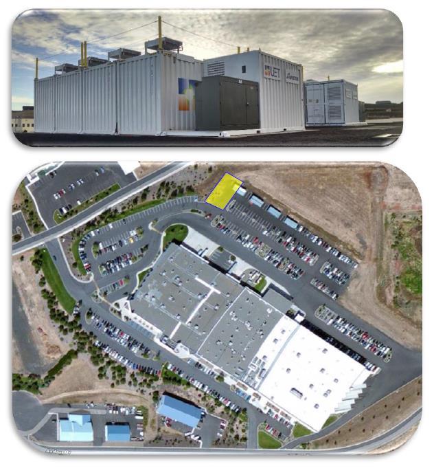 USA - AVISTA Utility Project 1MW / 4 MWh Applications: Energy shifting Provide grid flexibility Improve distribution systems efficiency Enhanced