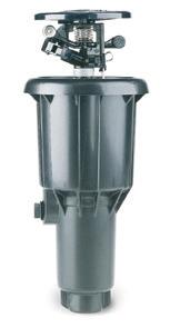 nozzles for matched precipitation and in a wide range of applications 360 full-circle OR arc adjustable from 20 to 340 Side and combination ½ or ¾ bottom inlet