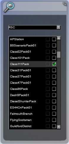6 4 Using the Class 111 DMU in Custom Scenarios Before you are able to use the Class 111 DMU in your own scenarios you must enable it in the object set filters for that scenario.
