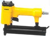 20mm Gauge 20 Uses J series staples Staple length: 10-22mm Average air consumption @ 100% duty: 3CFM Min compressor required: 2HP Nails - T Series Air Hydraulic Riveter Kit Code no: Barcode: