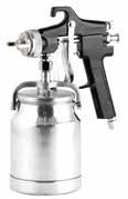 PNEUMATIC TOOLS Spray Guns - Suction Feed Suction Feed Low Pressure Spraygun Feed type: Pressure Standard nozzle: 1.