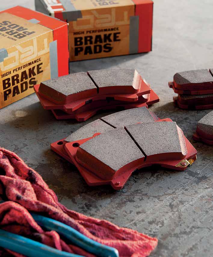 TRD PERFORMANCE BRAKE PADS Whether you re boulder bashing or stuck in traffic, you quickly realize that the left pedal is just as crucial as the right.
