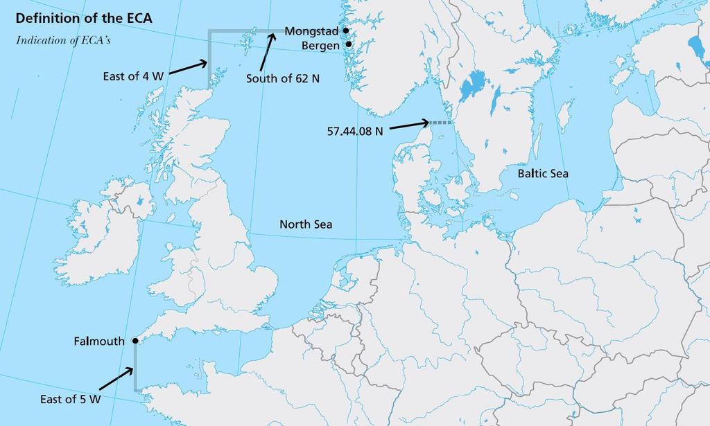 Baltic and North Sea Emission Control Area SO X