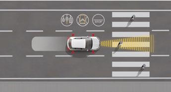Even in the most stressful moments of driving, everything is under control. EMERGENCY ASSIST Always in time.