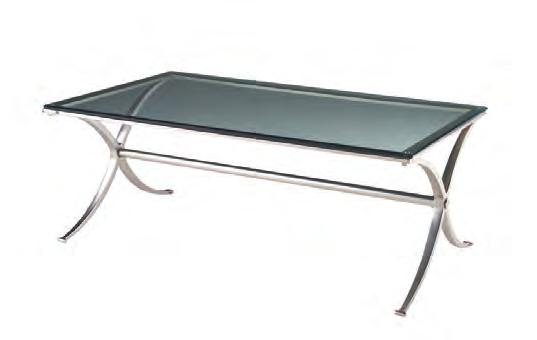 22 H 82023 table Tempered Glass/Painted