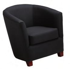 33 H 8307 sofa Black Fabric 85
