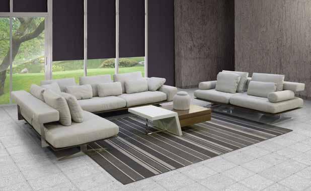 THE NAPOLI 2 PCE L SHAPED LOUNGE SUITE AVAILABLE IN BEIGE