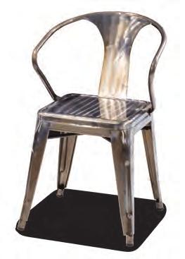 34"H XCHR Christopher Chair White Vinyl, Chrome 17"L 19"D 35"H SC9 Panton Chair White 20"L 24"D 33"H SC10 Razor Chair White 15.38"L 15.5"D 30.