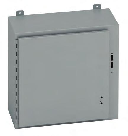 Disconnect Enclosures Wall-Mount Enclosures Type 12 Flange-Mount Data Sheet Application Houses electrical controls and instruments Protects against circulating dust, falling dirt and dripping