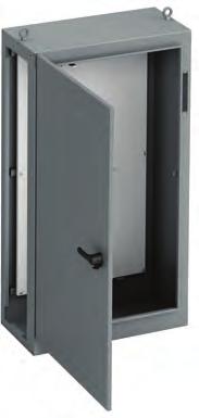 Ground-Mount Enclosures Type 12 Modular Free-Standing Data Sheet Application Houses electrical controls and instruments Protects against circulating dust, falling dirt and dripping non-corrosive