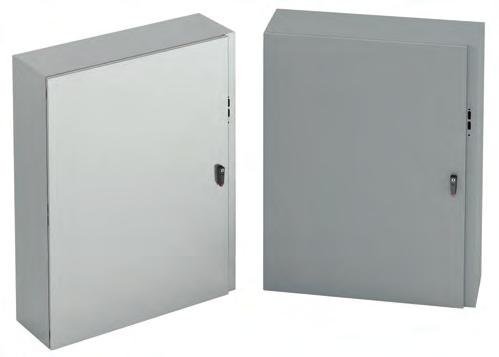 Wall-Mount Enclosures - Type 4 & 4X Premier Series with 2-Point or 3-Point Locking Data Sheet Application Provides housing for electrical controls and instruments Suitable for indoor or outdoor use