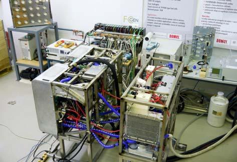 Figure below shows the APU installed in the laboratory at JSI.