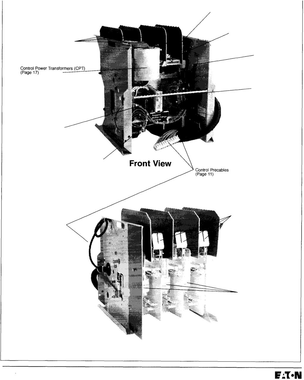 Cutler-Hammer Effective March 2000 Renewal Parts Page 5 400 Amp, 7200 Volt Max.