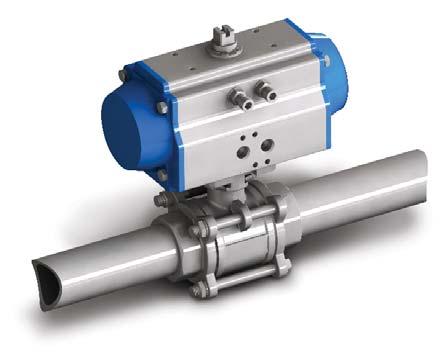 With the integrally cast top flange, machined flat surface and square stem, the design ensures correct alignment of the actuator to minimize the sideloading effect during high cycle or continuous