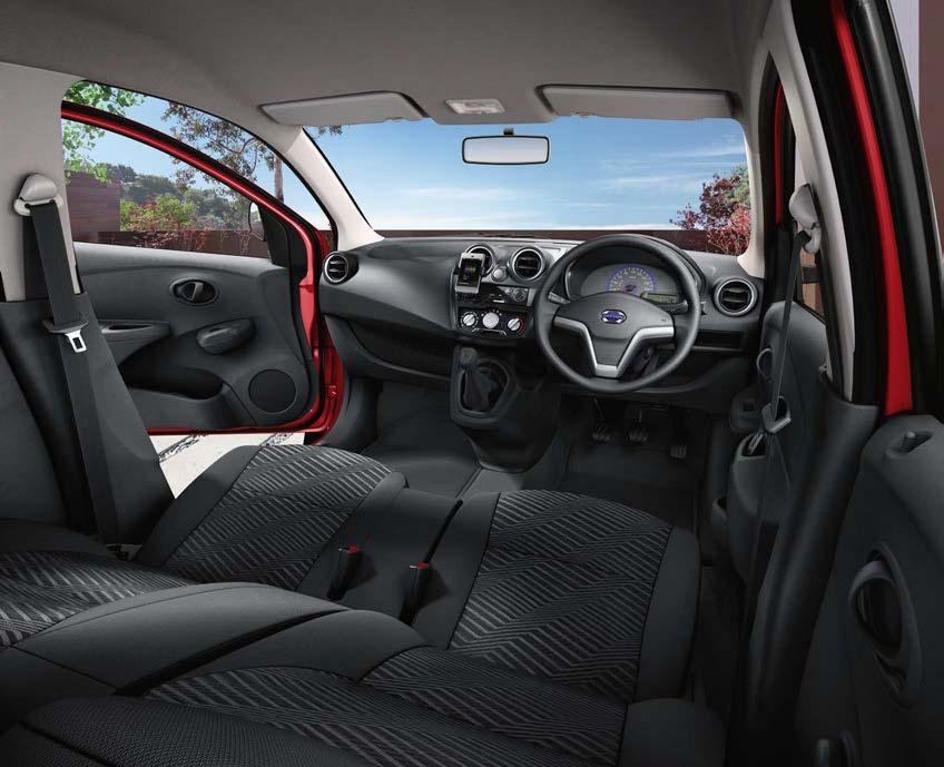 4. Ergonomic seating that s got your back Be as refreshed when you step out of your car as when you stepped into it.