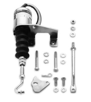 Shutdown Kits RSV Bosch Kit Installs on a variety of engines and Bosch Models A, MW, and P pumps with RSV governor Right- or left-hand mounting styles ORDER NO.