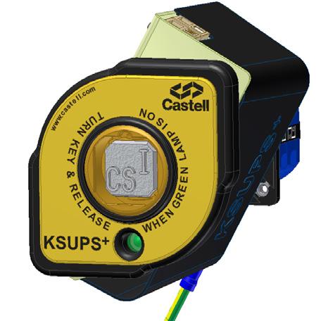 Operation The Castell KSUPS + solenoid controlled switch is typically used in uninterruptable power supply control systems.