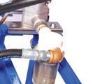 Fill and pressurization procedures utilize the same high pressure lines