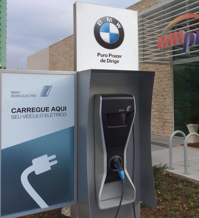 BMW pays for installation and parking spot