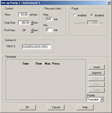 Figure 15 System Diagram The Setup dialog box depends on the configuration of the pump.
