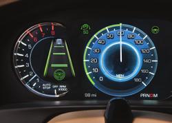 When the symbol and steering wheel light bar illuminate in green, you may remove your hands from the steering wheel.