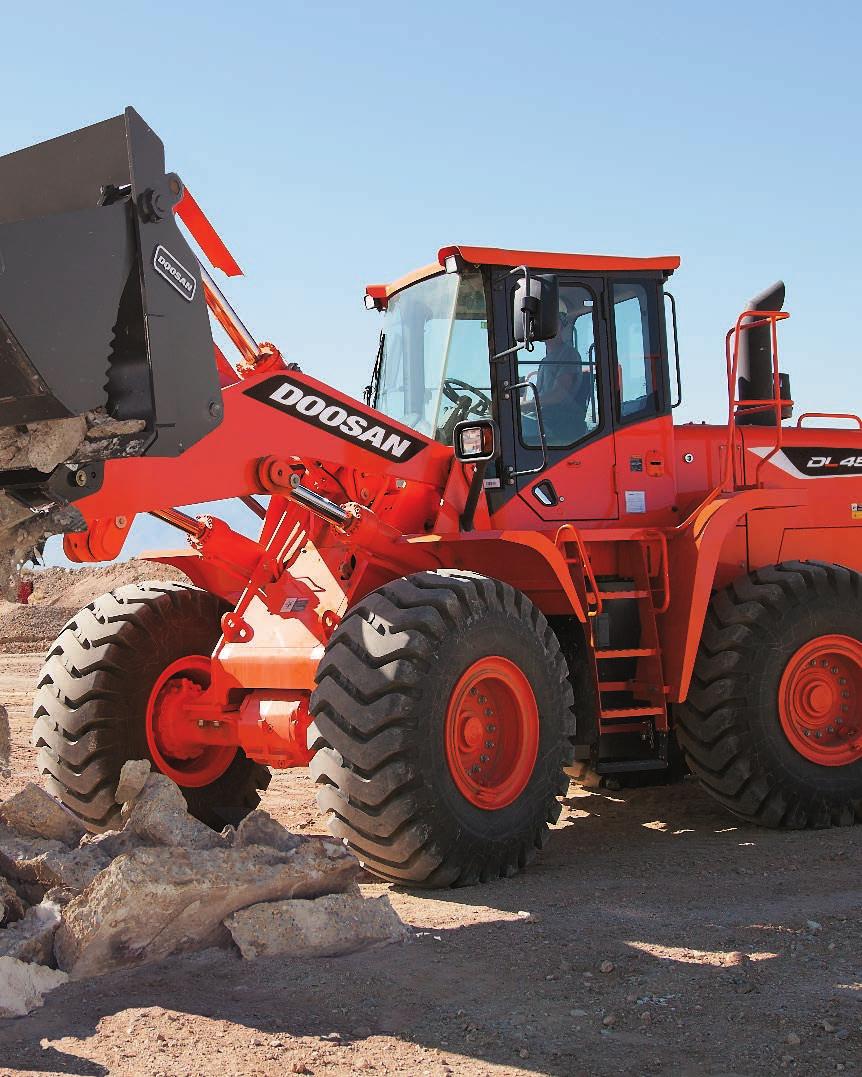 Hydraulic Quick Coupler Change your wheel loader attachments quickly and easily.