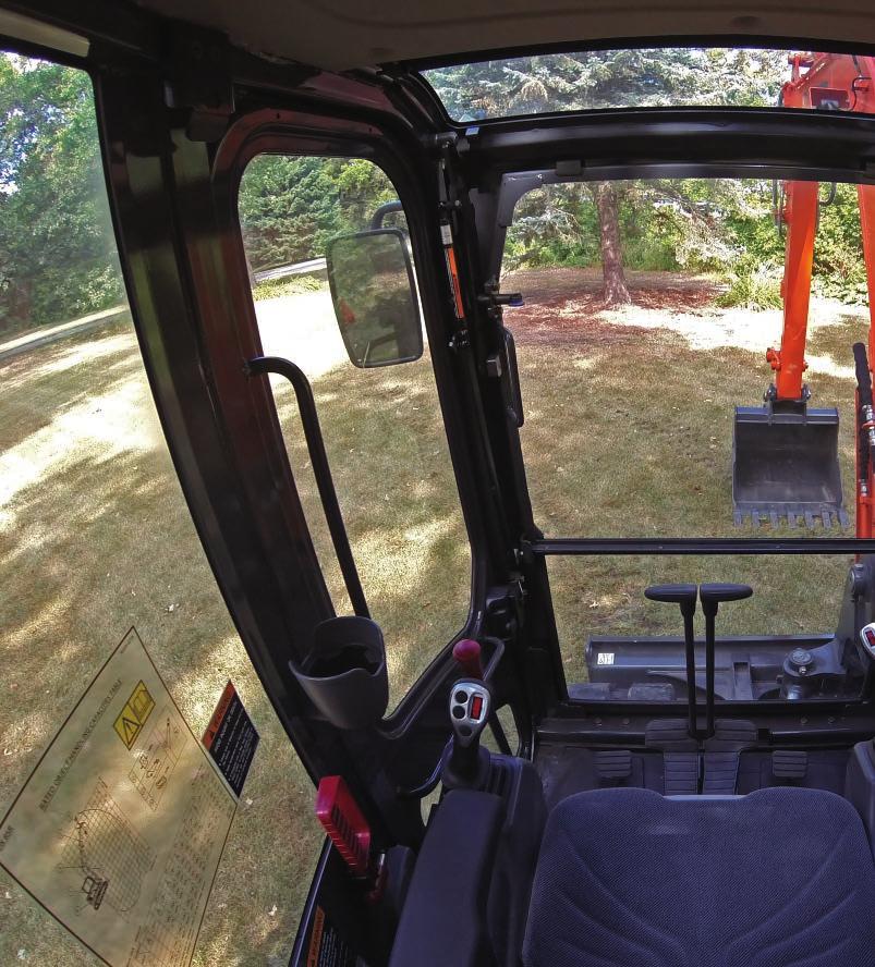 DOOSAN DELIVERS Comfort A deluxe, adjustable seat with numerous perks and comfort features, ensure that operators stay productive and push performance to the limit in Doosan excavators.