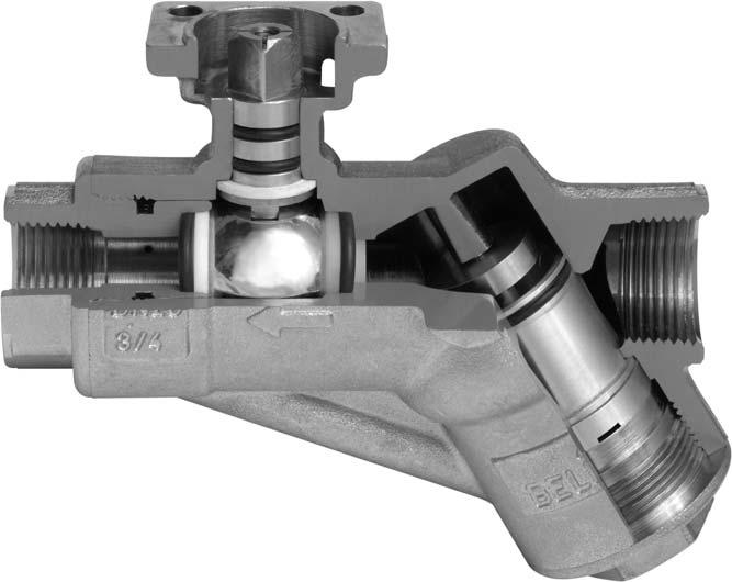 700-0000H INSTALLATION INSTRUCTIONS Pressure Independent Characterized Control Valves (PICCV) Features Actuator can be mounted in four different positions Perpendicular mounting fl ange and square