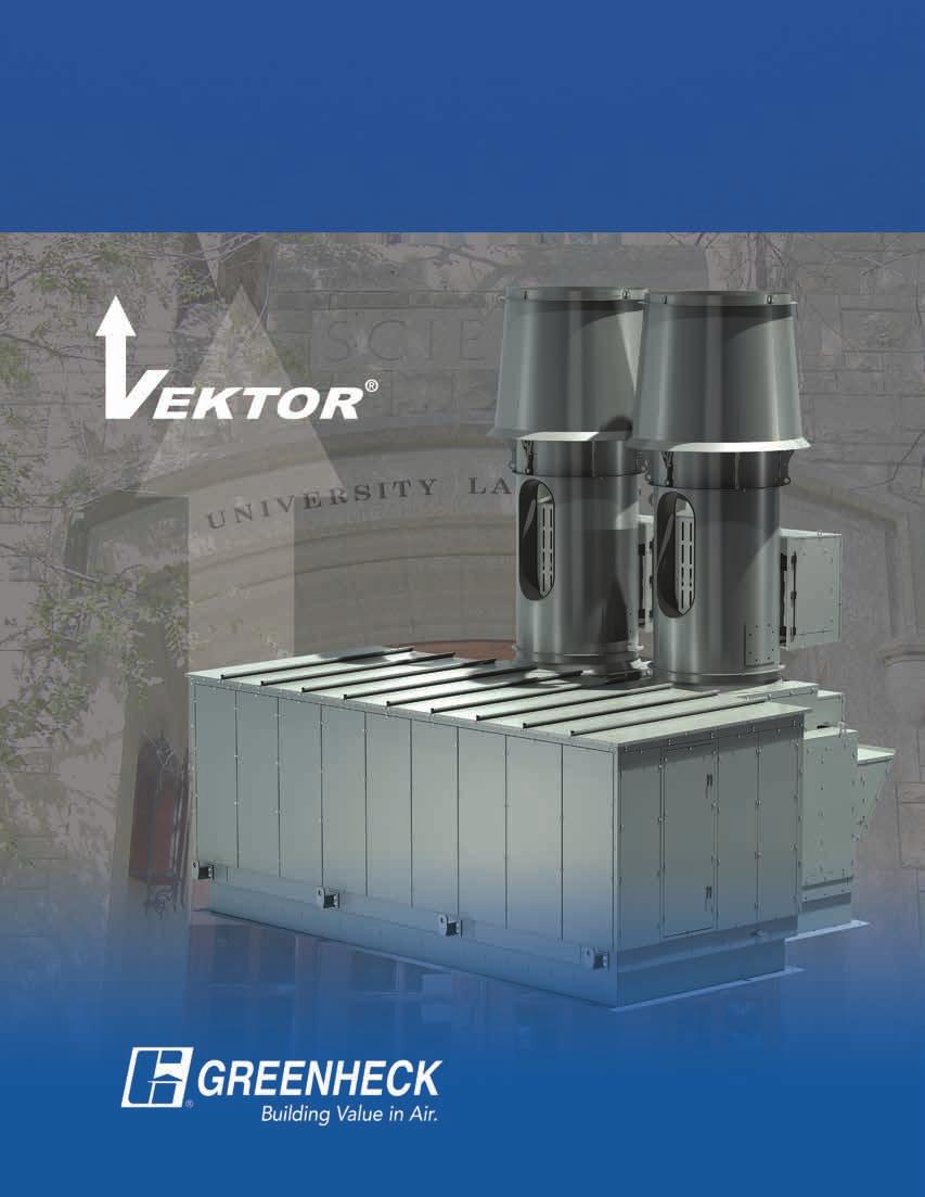 Energy Recovery Laboratory Exhaust Model Vektor