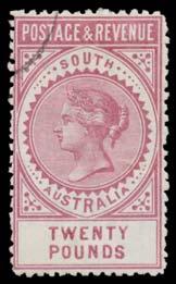 Of the 15, we are aware of two mint examples. There are probably about 30 CTO examples, making this stamp scarcer than the oveprinted 'O.S.' 2/6d & 5/- SG O86-87.