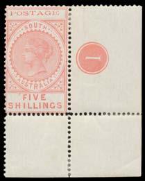 eight values to 2/6d with Northern Territory postmarks including 1/- with very fine 'POWELL CREEK' squared-circle (rated XXX), 4d lower-right corner block of 4 with '[A]USTRLAIA' Watermark Error (Cat