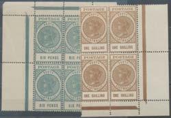 Prestige Philately - Auction No 168 Page: 23 SOUTH AUSTRALIA - The Long Stamps (continued) Ex Lot 342 342 **/* A/A- 1904-11 Thick 'POSTAGE'