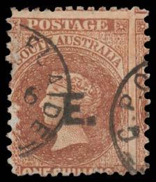 Prestige Philately - Auction No 168 Page: 34 SOUTH AUSTRALIA - Official Stamps - Departmental Overprints (continued) 385 G B Lot 385