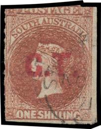 Prestige Philately - Auction No 168 Page: 35 SOUTH AUSTRALIA - Official Stamps - Departmental Overprints (continued) 389 V B