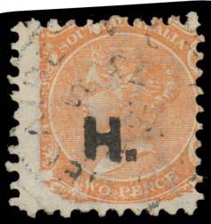 Prestige Philately - Auction No 168 Page: 36 SOUTH AUSTRALIA - Official Stamps - Departmental