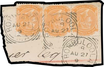Prestige Philately - Auction No 168 Page: 56 SOUTH AUSTRALIA - NORTHERN TERRITORY POSTMARKS (continued) 469 D A A2 Lot 469 Borroloola: squared-circle