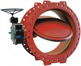 Butterfly Valves Keystone Dubex RMI double flanged butterfly valve The double-flanged, triple-eccentric, resilient-seated valve design is essential for services in the water industry.