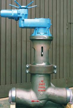 Globe Valves Fasani T-pattern, cast high pressure style B The excellent performance of the pressure seal type range is optimal in high pressure and high temperature applications.