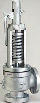 Pressure Relief Valves Safety valve/direct spring operated Size range: Pressure rating: Temperature rating: Crosby HSL Series Crosby Style HSL is a full nozzle reaction type safety valve designed for