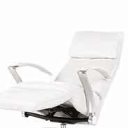 Seat/back adjustment: The items are equipped with a manually seat/back adjustment as standard.