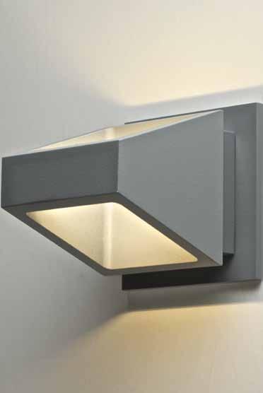 LED WALL SCONCE LED FORMS OUTDOOR INDOOR Warm splashes of light are projected both upwards and downwards from our new LED wall light.
