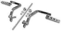 to fit with stock exhaust systems; check clearance before installation if you are using an aftermarket exhaust system HI-WAY BAR APPLICATIONS Deluxe Alligator 1624-0112 DELUXE ALLIGATOR DELUXE
