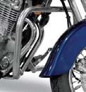 95 0506-0259 0506-0279 0506-0412 0506-0317 GUARDS Classic looks for your metric cruiser Made from 1 1 /4 tubing Chromed engine guards bolt on easily and come with all necessary mounting hardware