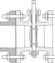 Control Valve Handbook Chapter 10: Isolation Valves Port Diameter Stem Shaft Body Disk Resilient Seat Mounting Holes (used on larger sizes) Figure 10.
