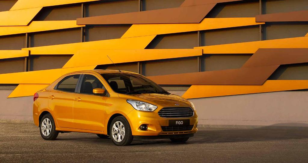 Dynamic exterior design. The all-new FIGO s new design carries Ford s distinctive design DNA.